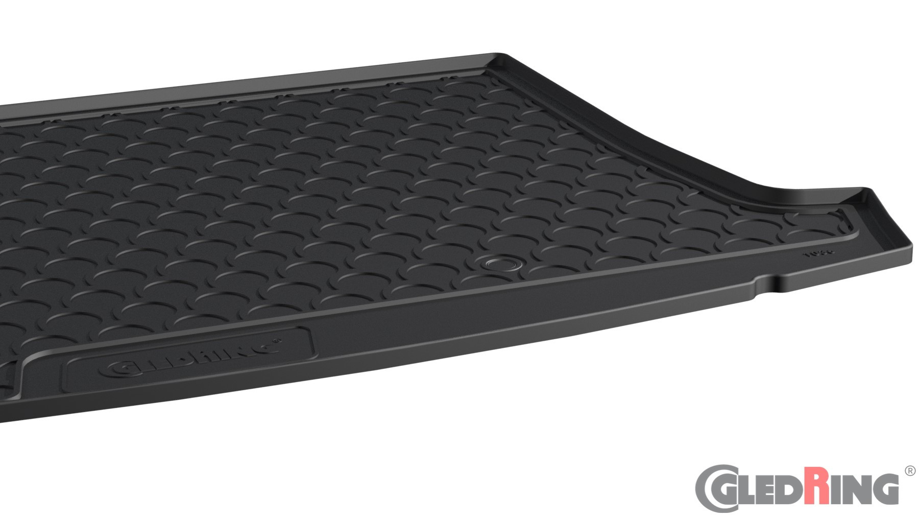 Original Gledring Premium Gummi Kofferraummatte - VOLKSWAGEN T-Roc (Ober variabler Boden) 12.2017->